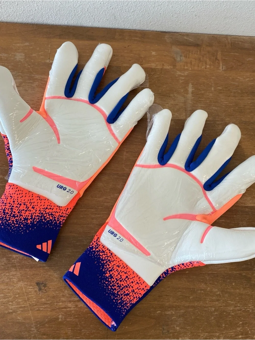 Adidas Predator Pro Hybrid Cut Goalkeeper Gloves Orange JN5364 $140 - Size 12